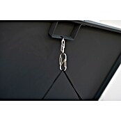 Westmann Mülltonnenbox Kubus (332 x 80 cm, Stahl, Anthrazit, Geeignet für Anzahl Mülltonnen: 5 Stk.) | BAUHAUS