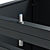 Westmann Mülltonnenbox Lacina (Stahl, Anthrazit/Braun, Geeignet für Anzahl Mülltonnen: 5 Stk.) | BAUHAUS