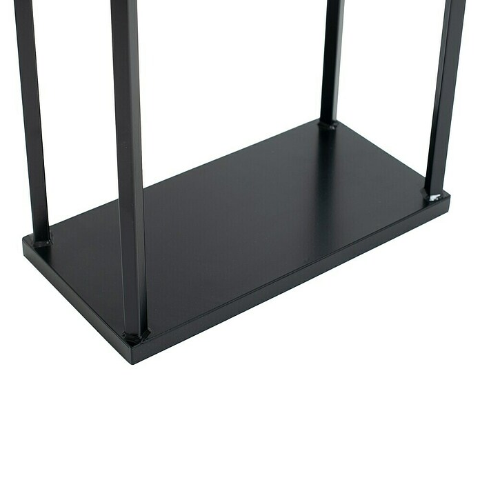Westmann Kaminholzregal Xavier (40 x 20 x 120 cm, Stahl, Schwarz) | BAUHAUS