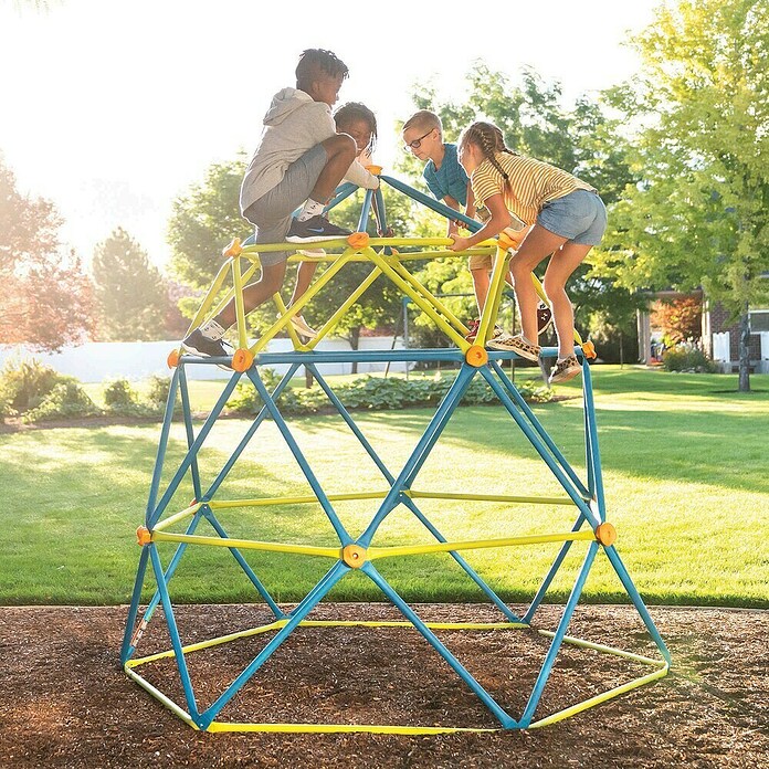 Lifetime Klettergerüst Geodome (238 x 238 x 223 cm, Stahl, Grün / Bronze) | BAUHAUS