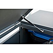 Westmann Mülltonnenbox Kubus (332 x 80 cm, Stahl, Anthrazit, Geeignet für Anzahl Mülltonnen: 5 Stk.) | BAUHAUS