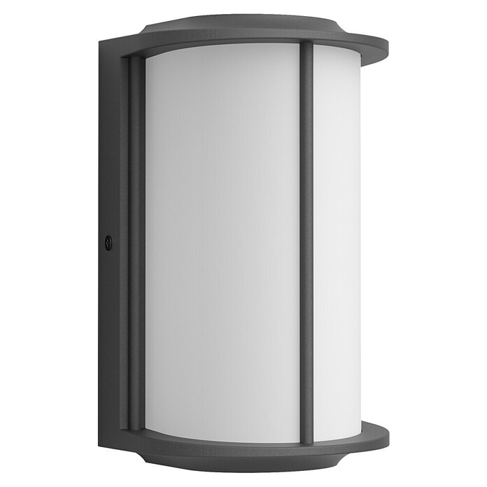 Philips Aplique exterior LED Reese (4,3 W, 14 x 12 x 24 cm, Antracita, IP44) | BAUHAUS