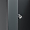 Westmann Mülltonnenbox Lacina (86 x 80 cm, Stahl, Anthrazit/Braun, Geeignet für Anzahl Mülltonnen: 1 Stk.) | BAUHAUS