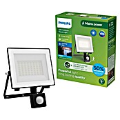 Philips Aplique exterior LED Lois (15 W, 16 x 6 x 19 cm, Negro, Negro, IP65) | BAUHAUS