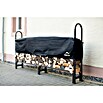 ShelterLogic Kaminholzregal (244 x 25 x 118 cm, Stahl, Schwarz) | BAUHAUS