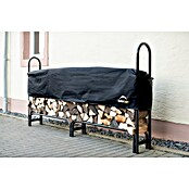 ShelterLogic Kaminholzregal (244 x 25 x 118 cm, Stahl, Schwarz) | BAUHAUS