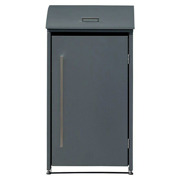 Westmann Mülltonnenbox Moderna (72 x 83 cm, Stahl, Anthrazit, Geeignet für Anzahl Mülltonnen: 1 Stk.) | BAUHAUS