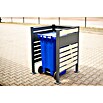 Westmann Mülltonnenbox Verkleidung Planum (90 x 90 x 120 cm, Anthrazit/Holzoptik) | BAUHAUS