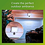 Philips Aplique exterior LED Lois (24 W, 20 x 6 x 21 cm, Antracita, IP65) | BAUHAUS