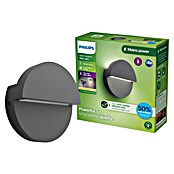 Philips Aplique exterior LED Valor (4,3 W, Antracita, IP44) | BAUHAUS