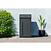 Westmann Mülltonnenbox Moderna (72 x 83 cm, Stahl, Anthrazit, Geeignet für Anzahl Mülltonnen: 1 Stk.) | BAUHAUS