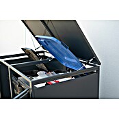 Westmann Mülltonnenbox Kubus (Stahl, Anthrazit, Geeignet für Anzahl Mülltonnen: 2 Stk.) | BAUHAUS
