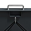 Westmann Mülltonnenbox Lacina (86 x 80 cm, Stahl, Anthrazit/Braun, Geeignet für Anzahl Mülltonnen: 1 Stk.) | BAUHAUS