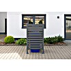 Westmann Mülltonnenbox Verkleidung Planum (90 x 90 x 150 cm, Anthrazit) | BAUHAUS