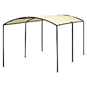 ShelterLogic Carport (Außenmaß inkl. Dachüberstand (B x T): 270 x 490 cm, Einzelcarport, Beige) | BAUHAUS