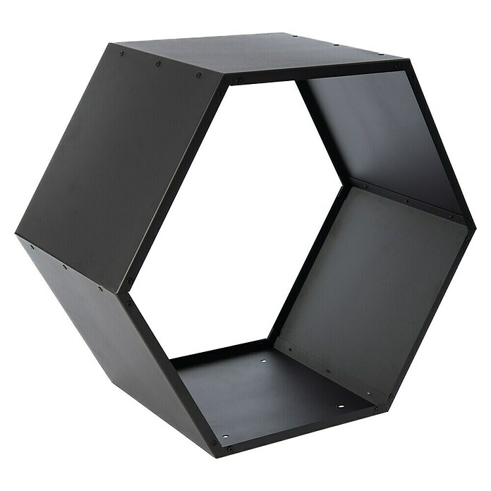 Westmann Kaminholzregal Biene (88 x 44,5 x 76,5 cm, Stahl, Schwarz) | BAUHAUS