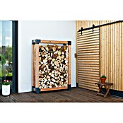Westmann Kaminholzregal Michel (138 x 40 x 180 cm, Holz, Natur) | BAUHAUS