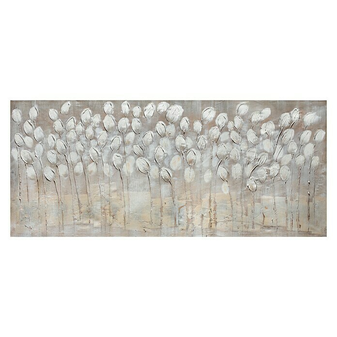 Ročno izdelana slika Bele rože  (Š x V: 150 x 65 cm) | 6768 - Handgemalte Bilder | HFDC - Fertigbilder | HFD - Galerie | HF - Galerie | H - Innendeko/Farben | BAUHAUS