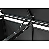 Westmann Mülltonnenbox Lacina (Stahl, Anthrazit/Braun, Geeignet für Anzahl Mülltonnen: 2 Stk.) | BAUHAUS
