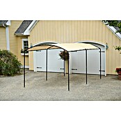 ShelterLogic Carport (Außenmaß inkl. Dachüberstand (B x T): 270 x 490 cm, Einzelcarport, Beige) | BAUHAUS