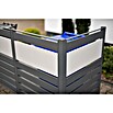 Westmann Mülltonnenbox Verkleidung Planum (90 x 330 x 120 cm, Anthrazit/Grau) | BAUHAUS