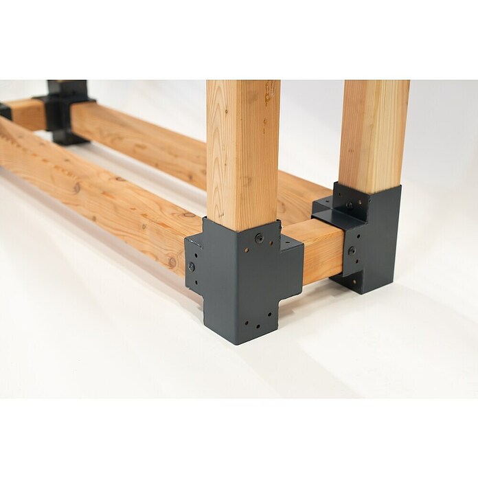 Westmann Kaminholzregal Michel (138 x 40 x 180 cm, Holz, Natur) | BAUHAUS