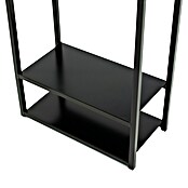 Westmann Kaminholzregal Porthos (40 x 20 x 120 cm, Stahl, Schwarz) | BAUHAUS
