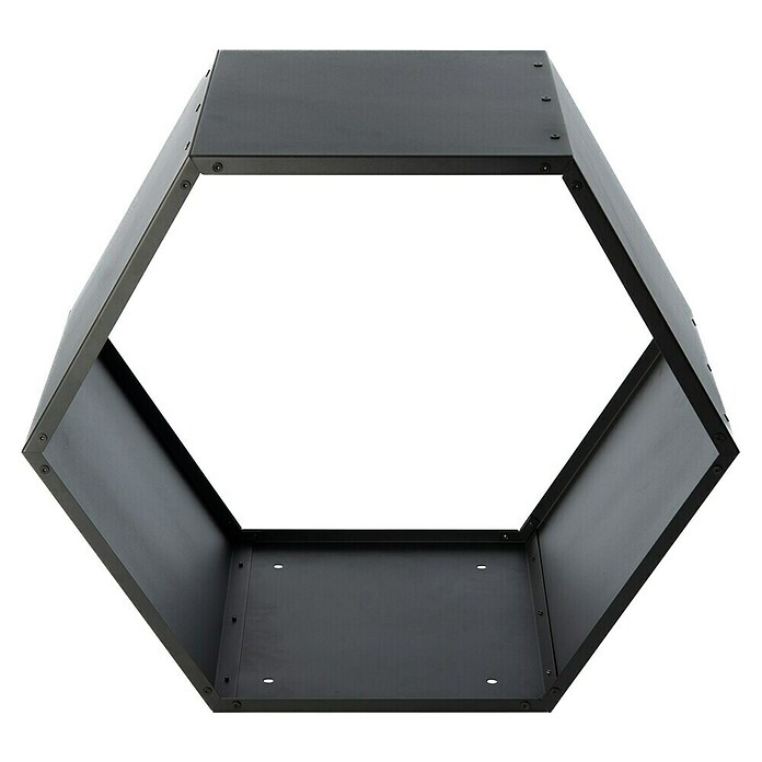 Westmann Kaminholzregal Biene (88 x 44,5 x 76,5 cm, Stahl, Schwarz) | BAUHAUS