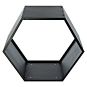 Westmann Kaminholzregal Biene (88 x 44,5 x 76,5 cm, Stahl, Schwarz) | BAUHAUS