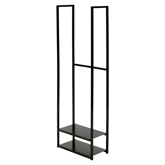 Westmann Kaminholzregal Porthos (40 x 20 x 120 cm, Stahl, Schwarz) | BAUHAUS