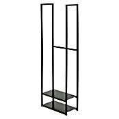 Westmann Kaminholzregal Porthos (40 x 20 x 120 cm, Stahl, Schwarz) | BAUHAUS