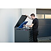 Westmann Mülltonnenbox Kubus (Stahl, Anthrazit, Geeignet für Anzahl Mülltonnen: 1 Stk.) | BAUHAUS