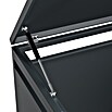 Westmann Mülltonnenbox Lacina (86 x 80 cm, Stahl, Anthrazit/Braun, Geeignet für Anzahl Mülltonnen: 1 Stk.) | BAUHAUS