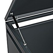 Westmann Mülltonnenbox Lacina (332 x 80 cm, Stahl, Anthrazit/Braun, Geeignet für Anzahl Mülltonnen: 5 Stk.) | BAUHAUS