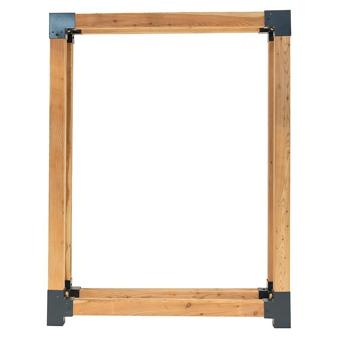 Westmann Kaminholzregal Michel (138 x 40 x 180 cm, Holz, Natur) | BAUHAUS