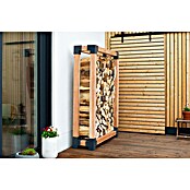 Westmann Kaminholzregal Michel (138 x 40 x 180 cm, Holz, Natur) | BAUHAUS