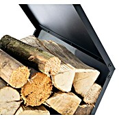 Westmann Kaminholzregal Biene (88 x 44,5 x 76,5 cm, Stahl, Schwarz) | BAUHAUS