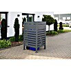 Westmann Mülltonnenbox Verkleidung Planum (90 x 90 x 150 cm, Anthrazit) | BAUHAUS