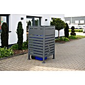Westmann Mülltonnenbox Verkleidung Planum (90 x 90 x 150 cm, Anthrazit) | BAUHAUS