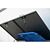 Westmann Mülltonnenbox Kubus (Stahl, Anthrazit, Geeignet für Anzahl Mülltonnen: 2 Stk.) | BAUHAUS