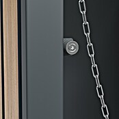 Westmann Mülltonnenbox Planta (200 x 84 cm, Stahl, Anthrazit/Braun, Geeignet für Anzahl Mülltonnen: 3 Stk.) | BAUHAUS
