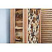 Westmann Kaminholzregal Michel (138 x 40 x 180 cm, Holz, Natur) | BAUHAUS