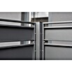 Westmann Mülltonnenbox Verkleidung Planum (90 x 410 x 150 cm, Anthrazit) | BAUHAUS
