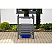 Westmann Mülltonnenbox Verkleidung Planum (90 x 90 x 120 cm, Anthrazit/Grau) | BAUHAUS