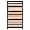 Westmann Mülltonnenbox Lacina (86 x 80 cm, Stahl, Anthrazit/Braun, Geeignet für Anzahl Mülltonnen: 1 Stk.) | BAUHAUS
