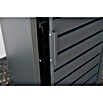 Westmann Mülltonnenbox Kubus (68 x 80 cm, Stahl, Anthrazit, Geeignet für Anzahl Mülltonnen: 1 Stk.) | BAUHAUS