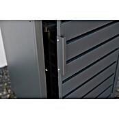 Westmann Mülltonnenbox Kubus (Stahl, Anthrazit, Geeignet für Anzahl Mülltonnen: 1 Stk.) | BAUHAUS