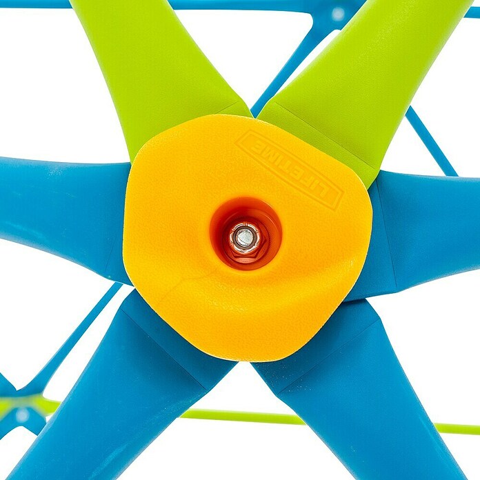 Lifetime Klettergerüst Geodome (238 x 238 x 223 cm, Stahl, Grün / Bronze) | BAUHAUS