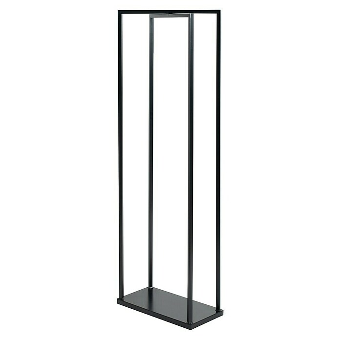 Westmann Kaminholzregal Xavier (40 x 20 x 120 cm, Stahl, Schwarz) | BAUHAUS