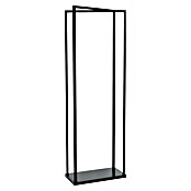 Westmann Kaminholzregal Xavier (40 x 20 x 120 cm, Stahl, Schwarz) | BAUHAUS
